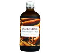 Everly Grace Organic Sumatran Cinnamon Extract, traditional highly concentrated cinnamonessence, cinnamon for baking, cinnamonconcentrate made from real Sumatran cinnamonbark, professional quality