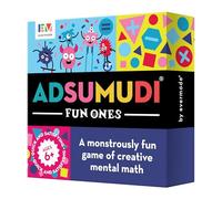 Evermade Adsumudi Math Game - Fun Ones - The Delightfully Fun, Fast-Paced Game That Transforms Mental Math Practice into Party Time for Kids and Adults of All Ages