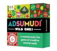 Evermade Adsumudi Math Game - Wild Ones - The Wildly Fun Game for Kids to Tame Fractions, Decimals, Money, Big Numbers and Mental Math - Great for Ages 9 and Up