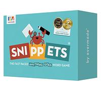 Evermade Snippets - The Fast Paced, Anything Goes Word Game | Award-Winning Family Board Game | Mensa-Recommended with a Unique Anything Goes Rule | Ages 10 and Up