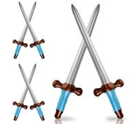 EVERMARKET 6 Pcs Inflatable Swords, 62cm Inflatable Pirates Swords Pirate Party Supplies for Theme Party Birthday Party Halloween Cosplay Costume Accessories Stage Props