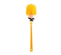 EVERMARKET Trump Toilet Brush, Golden Nylon Bristles, Plastic Handle, 14 Inch, 1 Count, Make Toilet Great Again