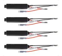 evermotor 4Pcs 12V 21W Motorcycle LED Flasher Turn Signal Indicator Resistor Adaptor Flash for Motorcycle Moped Scooter