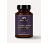EverNutri Probiotic 10 Billion - Lactobacillus Acidophilus & Bifidobacterium Bifidum - Gut & Digestive Support - 60 Vegetarian Capsules