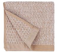Everplush Diamond Jacquard Wash Cloth Set, Polyester, Khaki, 6 x Washcloth (13 x 13 inches), 6