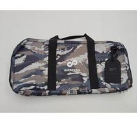 EVERPRIDE 4 Pocket - CAMO - Chef Knife Bag Holds 20 Knives 4 Storage Compartments,Professional Culinary Case with Shoulder Strap, Black, Laptop/Tablet Padded Slot - Knives Not Included