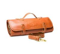 EVERPRIDE Chef Knife Roll Bag Holds 10 Knives and Cooking Tools - Durable Knife Case for Professional Chefs - Chef Bag is Easily Carried by Handle or Shoulder Strap - Knives Not Included