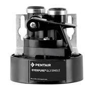 Everpure EV9259-14 QL3 Single Filter Head with Bracket, Shut-Off Valve, and 3/8 inch NPT Threads