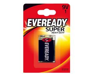 Everready Eveready Super 9V Batteries - 1 Pack