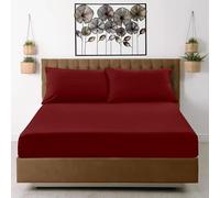 EverSoft Bedding 100% Egyptian Cotton 400 Thread Count Fitted Bed Sheets 35cm Extra Deep Single Mattress Fitted Sheet Soft & Luxury Deep Pocket Single Bed Sheets