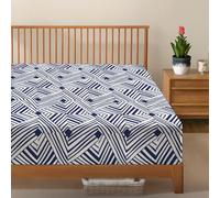 EverSoft Bedding 1PCS Floral Fitted Sheet Small Double Size Extra Deep 35cm Pocket 4ft Soft Breathable Printed Mattress Cover, Wrinkle-Free Hotel Quality Bedsheets