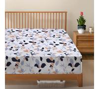 Eversoft Bedding 2 Pack King Size Premium Fitted Sheets Extra Deep 35cm Floral Print Bed Linen Luxury Breathable Mattress Covers Twin Pack Soft Non-Iron