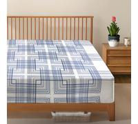 Eversoft Bedding 2 Pack King Size Premium Fitted Sheets Extra Deep 35cm Floral Print Bed Linen Luxury Breathable Mattress Covers Twin Pack Soft Non-Iron