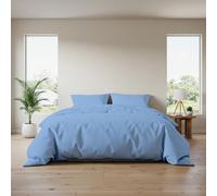 EverSoft Bedding 2pcs 100% Brushed Cotton Thermal Flannelette Single Duvet Cover Set with Pillowcase Flannel Duvet Cover for Single Bed 135x200 CM, Pillow case Size 50x75 CM