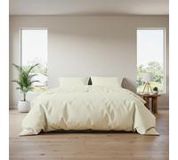 EverSoft Bedding 3pcs 100% Brushed Cotton Thermal Flannelette King Size Duvet Cover Set with Pillowcases Soft, Warm Flannel Duvet Cover for King Bed (240x220 CM Duvet, 50x75 CM Pillowcases)