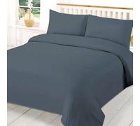 EverSoft Bedding 3PCS 100% Egyptian Cotton Double Size Duvet Cover 400 Thread Count Washable Double Bed Duvet Cover Set with 2x Pillowcase Easy Care