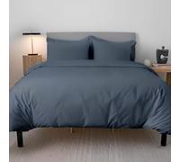 EverSoft Bedding 3PCS 100% Egyptian Cotton Single Size Duvet Cover Set with Fitted Sheet & 1x Pillowcase 400 Thread Count Single Duvet Cover Set
