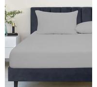 EverSoft Bedding 3PCS Set 100% Egyptian Cotton 400 Thread Count Fitted Bed Sheets 35cm Extra Deep With 2x Matching Pillowcase Pair Single Mattress Fitted Sheet Single Bed Sheets