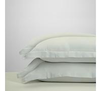 EverSoft Bedding 4x Egyptian Cotton Oxford Pillowcases - 400 Thread Count Pack of 4, Hotel Quality, Soft & Breathable, Standard Size 50x75cm, Envelope Closure, Premium Luxury Bed Pillow Covers