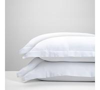 EverSoft Bedding 4x Egyptian Cotton Oxford Pillowcases - 400 Thread Count Pack of 4, Hotel Quality, Soft & Breathable, Standard Size 50x75cm, Envelope Closure, Premium Luxury Bed Pillow Covers