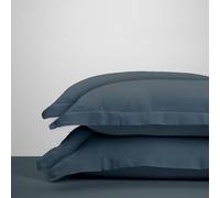 EverSoft Bedding 4x Egyptian Cotton Oxford Pillowcases - 400 Thread Count Pack of 4, Hotel Quality, Soft & Breathable, Standard Size 50x75cm, Envelope Closure, Premium Luxury Bed Pillow Covers