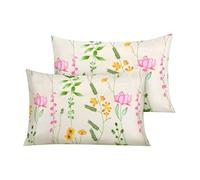 EverSoft Bedding Pack of 2 Pillowcases 50x75cm Luxury Soft Pillow Cases Wrinkle Free Easy Care Bed Pillow Covers Standard Size