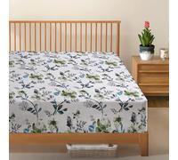 Eversoft Bedding Premium 2 Pack Fitted Sheets Small Double 4ft Size Extra Deep 35cm Floral Printed Mattress Covers Luxury Hotel Quality Bed Linen Twin Pack