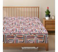 Eversoft Bedding Premium 2 Pack Fitted Sheets Small Double 4ft Size Extra Deep 35cm Floral Printed Mattress Covers Luxury Hotel Quality Bed Linen Twin Pack