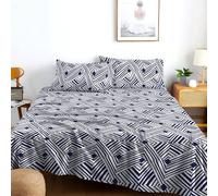 EverSoft Bedding Single 2-Piece Luxury Bed Sheet Set Soft, Cozy & Breathable Hotel Quality Bedding with Flat Sheet & 1 Pillowcases Durable, Elegant Design, Machine Washable