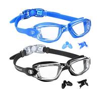 EverSport Swim Goggles, Swimming Glasses for Adult Men Women Youth Kids Child, Anti-Fog, UV Protection, Blue&Black