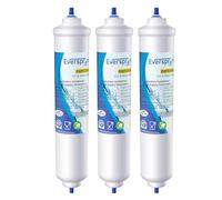 EVERSPRING Refrigerator Water Filter Compatible with Samsung DA29-10105J, DA29-10105J HAFEX/EXP, DA99-02131B, WSF-100, EF9603, HAIER LG Inline Refrigerator, 3 Pieces