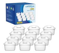 everspring Water Filter Cartridges,Compatible with Brita Maxtr Maxtra Plus,Maxtra Pro All-in-1,Brita Marella Jug,Kettle,Mavea, Anna Duomax,Reduce PFAS, PFOA/PFOS, TÜV SÜD, NSF Certified, 12Pack