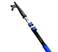 EVERSPROUT 1.5m-to-4m Foot Boat Hook and Extension-Pole Combo (4.5m, 15 Ft Reach) | Floats, Scratch-Resistant & Sturdy Design | Lightweight, 3-Stage Telescoping Anodized Aluminum Pole