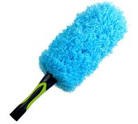 EVERSPROUT Flexible Microfiber Feather Duster | 17-inch Brush Head with Handle | Lightweight, Attracts Dust | Twists onto Standard Acme Threaded Pole | (Duster Attachment Only, No Pole)
