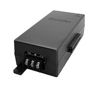 EverStar iPoE-65W55GDM Gigabit | 24V (18-36V) DC in | 55V DC PoE++ Out | 65W | DC/DC Converter + Passive Mode A&B Solar PoE++ Injector for AirFiber AF-24_24HD_5/5U_11FX, AXIS Cameras | Black