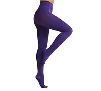 EVERSWE Women's 80 Den Soft Opaque Tights, Women's Tights (XXL-3XL, Indigo)