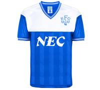 Score Draw Score Draw Everton Home Shirt 1985/86 S Blue