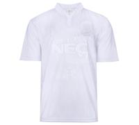Score Draw Everton 1995 Blank Out Retro Football Shirt White Large Polyester