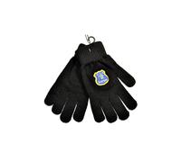 Everton Black Knitted Gloves - Official Junior Football Fc Blk Club - gloves knitted everton official junior football fc blk black club