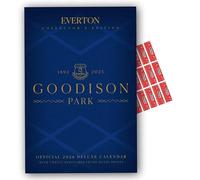 Everton Calendar 2026 A3 Deluxe Wall Calendar with FREE Organising Stickers Included