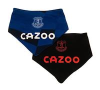 Everton F.C. 2 Pack Bibs Official Merchandise, Multicolour, One size fits all