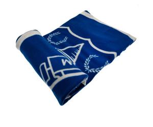 Everton F.c. Fleece Blanket Pl Blue (One Size)