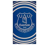 Everton F.C. TOWEL PULSE - 55in x 28in - Football Gift, Blue