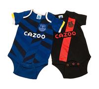 Everton FC Baby 2 Pack Bodysuits (3-6 Months)