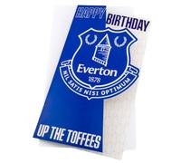 Everton FC Crest Birthday Card (One Size) (Blue/White)