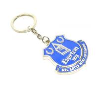Everton FC Crest Enamel KeyringOne Size Blue/Gold BS2877