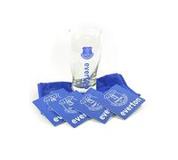 Everton FC Mini Bar Set (One Size) (Blue/Clear)