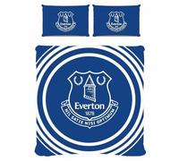 Everton FC Pulse Duvet Cover Set in White | Size: Double Everton FC White Double