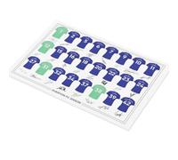 Everton FC Signed 2025-26 Signed Team Poster, Autographed By Full Squad, Choose Framed or Print Only (A4, Framed)