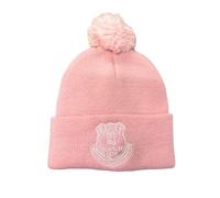 Everton Infant Pink Crested Bobble Hat